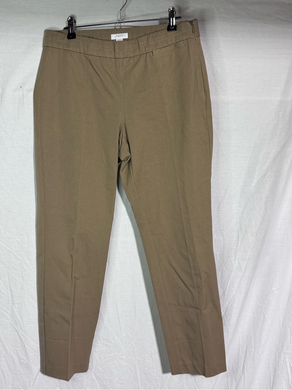 J. Jill Women's Straight Leg Trousers in Tan